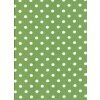 HAMAVISS obrus - zelený s bielimi bodkami 70x70 cm HAMAVISS obrus - zelený s bielimi bodkami 70x70 cm
