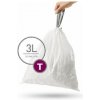 Simplehuman Sáčky do odpadkového koša 3 L typ T zaťahovacie 40 ks v balení Simplehuman Sáčky do odpadkového koša 3 L typ T zaťahovacie 40 ks v balení