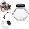 Home Dóza sklenená s plechovým uzáverom 180 ml