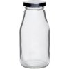 Fľaša na alkohol sklenená 250 ml