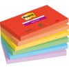 POST-IT Bloček Post-it Super Sticky PLAYFUL, veľkosť 76x127 mm, 6 bločkov po 9 POST-IT Bloček Post-it Super Sticky PLAYFUL, veľkosť 76x127 mm, 6 bločkov po 9