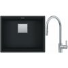 Súprava granitový drez Franke Kanon 125.0633.003, kuchynská batéria Franke Eos 115.0590.045 Súprava granitový drez Franke Kanon 125.0633.003, kuchynská batéria Franke Eos 115.0590.045