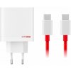 ONE Plus Rýchlonabíjačka OnePlus SUPERVOOC GaN s dat. káblom USB-C 80W Dual White ONE Plus Rýchlonabíjačka OnePlus SUPERVOOC GaN s dat. káblom USB-C 80W Dual White