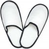 The One | Slippers, Froté papuče, biela - čierna, 42/44 The One | Slippers, Froté papuče, biela - čierna, 42/44
