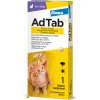 AdTab 12 mg žuvacie tablety pre mačky 0,5-2 kg 1 tbl AdTab 12 mg žuvacie tablety pre mačky 0,5-2 kg 1 tbl
