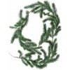 HOMESTYLING Vianočná dekorácia veniec borovica 180 cm matná zelená HOMESTYLING Vianočná dekorácia veniec borovica 180 cm matná zelená