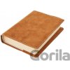 Klasik Obal na knihu XL D39 Medová semiš