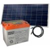 Goowei Energy OTD75 70Ah 12V a solárny panel Victron Energy 115Wp/12V