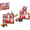 COGO stavebnica Hasiči - Hasičská stanice 2v1 kompatibilná 178 dielov COGO stavebnica Hasiči - Hasičská stanice 2v1 kompatibilná 178 dielov