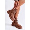 Hnedé semišové topánky pre dámy, VL179P KHAKI__21399-37 37 Hnedé semišové topánky pre dámy, VL179P KHAKI__21399-37 37