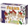 Detoa Drevená stavebnica Farma 100 ks Detoa Drevená stavebnica Farma 100 ks