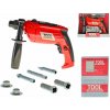 Mikro Trading červená vrtačka 26cm + 17ks příslušenství na baterie Mikro Trading červená vrtačka 26cm + 17ks příslušenství na baterie