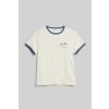 TRIČKO GANT SCRIPT LOGO SLIM TOP CREAM TRIČKO GANT SCRIPT LOGO SLIM TOP CREAM