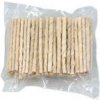 Tyčinky RASCO buvolí kroucené bílé 12,5 cm 100ks Tyčinky RASCO buvolí kroucené bílé 12,5 cm 100ks