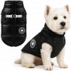 TEPLÁ BUNDA S POPRUHMI PRE PSA NA JESEŇ ZIMU OBLEČENIE VESTA REFLEXNÁ S TEPLÁ BUNDA S POPRUHMI PRE PSA NA JESEŇ ZIMU OBLEČENIE VESTA REFLEXNÁ S