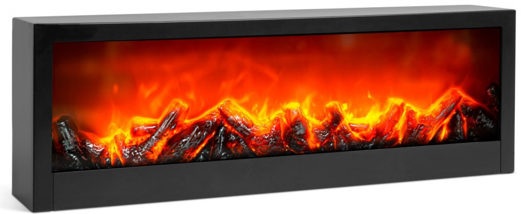 Bewello Krb s LED plameňom na batérie / USB 60 x 10 x 20 cm