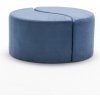 Taburetka Alis Puf Blue Taburetka Alis Puf Blue