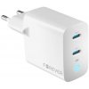 Forever TC-06-40CC GaN PD QC charger 2x USB-C 40W biela Forever TC-06-40CC GaN PD QC charger 2x USB-C 40W biela