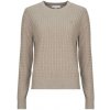Tommy Hilfiger Svetre CO CABLE FINE GG C NK LS SWT Béžová Tommy Hilfiger Svetre CO CABLE FINE GG C NK LS SWT Béžová