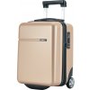 Cestovný kufor 40x30x20cm, Wizzair kompaktný prirucna batozina, farba šampanského∣ BONTOUR Cestovný kufor 40x30x20cm, Wizzair kompaktný prirucna batozina, farba šampanského∣ BONTOUR