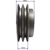 MAR-POL M79481 Odstředivá spojka 135x20mm, perodrážka, 2-řemen MAR-POL M79481 Odstředivá spojka 135x20mm, perodrážka, 2-řemen