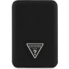 Guess PU Grained Triangle Logo MagSafe Powerbanka 5000mAh Black Guess PU Grained Triangle Logo MagSafe Powerbanka 5000mAh Black