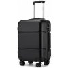Kabínový ABS kufor KONO s TSA zámkom - 33L - čierna Kabínový ABS kufor KONO s TSA zámkom - 33L - čierna