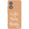 Picasee silikónový čierny obal pre Xiaomi Poco X7 - Boss Mama Picasee silikónový čierny obal pre Xiaomi Poco X7 - Boss Mama