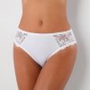 Klasické nohavičky Sienne zn. Confidence Lingerie® z mikrovlákna a vyšívaného tylu, súprava 2 ks čierna/biela 042 Blancheporte Klasické nohavičky Sienne zn. Confidence Lingerie® z mikrovlákna a vyšívaného tylu, súprava 2 ks čierna/biela 042 Blancheporte
