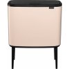Brabantia Waste Bin Bo Touch Bin 11 + 23 L Soft Beige Brabantia Waste Bin Bo Touch Bin 11 + 23 L Soft Beige