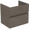 Ideal Standard Finesse - Umývadlová skrinka, 60x44x55 cm, 2 zásuvky, Dark Elm E3386UR Ideal Standard Finesse - Umývadlová skrinka, 60x44x55 cm, 2 zásuvky, Dark Elm E3386UR
