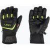 Lyžiarske rukavice LEKI WCR Team 3D Junior black ice/lemon Lyžiarske rukavice LEKI WCR Team 3D Junior black ice/lemon