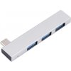 AppleKing hub / rozbočovač z USB-C na 2× USB 2.0 / USB 3.0 pre MacBook - strieborný - možnosť vrátiť tovar ZADARMO do 30tich dní AppleKing hub / rozbočovač z USB-C na 2× USB 2.0 / USB 3.0 pre MacBook - strieborný - možnosť vrátiť tovar ZADARMO do 30tich dní