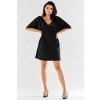 Awama Woman's Dress A557 čierna | šedá One size Awama 5902360575417 Awama Woman's Dress A557 čierna | šedá One size Awama 5902360575417