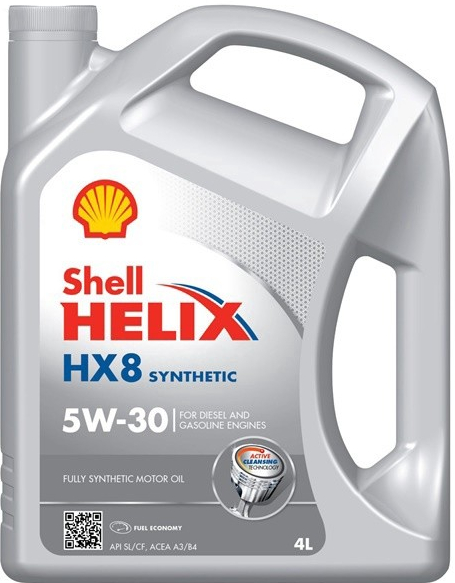 Shell Helix HX8 Synthetic 5W-30 4 l
