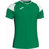 Joma Futbalový dres T-SHIRT CREW III GREEN-WHITE-BLACK S/S Veľkosť: XS Joma Futbalový dres T-SHIRT CREW III GREEN-WHITE-BLACK S/S Veľkosť: XS