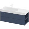 Skrinka pod umývadlo bez umývadla Ravak Lite 120x43x45 cm deepsea blue X000001893 Skrinka pod umývadlo bez umývadla Ravak Lite 120x43x45 cm deepsea blue X000001893
