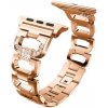 eses Kovový článkovitý remienok pre Apple Watch - Ružová zlatá 38mm, 40mm, 41mm eses Kovový článkovitý remienok pre Apple Watch - Ružová zlatá 38mm, 40mm, 41mm