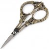 Nožnice vyšívacie zdobené - 1 ks staromosadz Nožnice vyšívacie zdobené - 1 ks staromosadz