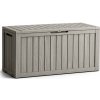 Záhradný úložny box sivý 272 L Záhradný úložny box sivý 272 L