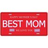 Ceduľa Best Mom 30,5cm x 15,5cm Plechová tabuľa Ceduľa Best Mom 30,5cm x 15,5cm Plechová tabuľa