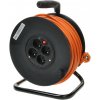 PremiumCord predlžovací kabel 230V 50m na bubnu 4 zásuvky 1,5mm2 ppb-01-50 PremiumCord predlžovací kabel 230V 50m na bubnu 4 zásuvky 1,5mm2 ppb-01-50