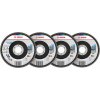 BOSCH Sada lamelových brúsnych kotúčov X451,125x22,23 mm, G40; 60; 80; 120, T27 2608626164 BOSCH Sada lamelových brúsnych kotúčov X451,125x22,23 mm, G40; 60; 80; 120, T27 2608626164