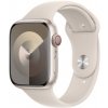 Apple Watch Series 9, Cellular, 45mm, Starlight, Starlight Sport Band - S/M (MRM83QC/A)
