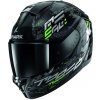 SHARK prilba RIDILL 2 Molokai glossy black/grey/green - XL SHARK prilba RIDILL 2 Molokai glossy black/grey/green - XL