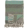 Bloomingville Prehoz z recyklovanej bavlny Isnel Blue 130 × 160 cm Bloomingville Prehoz z recyklovanej bavlny Isnel Blue 130 × 160 cm