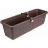 Plastkon Fantazie Smart samozavlažovací kvetináč hnedá (80 cm) Plastkon Fantazie Smart samozavlažovací kvetináč hnedá (80 cm)