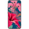 Picasee silikónový čierny obal pre Honor Magic5 Lite 5G - Hibiscus Picasee silikónový čierny obal pre Honor Magic5 Lite 5G - Hibiscus