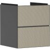 Hansgrohe Xevolos E Umývadlová skrinka 58x48x48 cm, 2 zásuvky, matná sivá/bronzová 54174390-HG Hansgrohe Xevolos E Umývadlová skrinka 58x48x48 cm, 2 zásuvky, matná sivá/bronzová 54174390-HG