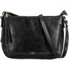 Dámska kožená crossbody kabelka čierna - Katana Sinula čierna Dámska kožená crossbody kabelka čierna - Katana Sinula čierna